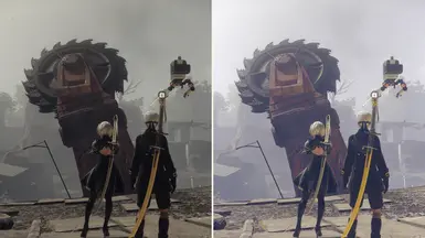 NieR Automata 的简易真实 3D
