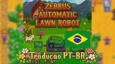 Zebrus Robô Cortador de Grama Automático (Robô Cortador de Grama) PT-BR