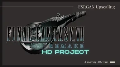 最终幻想7 重制版 HD 项目
