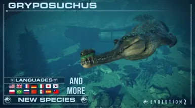 Gryposuchus - 新增物种与新外观 (1.11)