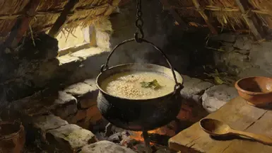 稀薄的炖菜