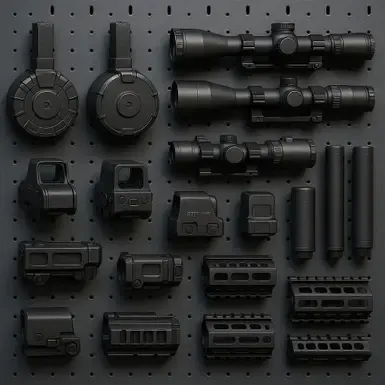 敌方武器附件