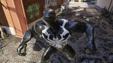 Venom取代了Symbiote Heavy - 自由漫游中的Venom Boss战