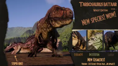 Tarbosaurus bataar - 小麦版(新物种)