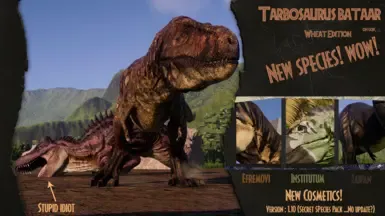 Tarbosaurus bataar - 小麦版(新物种)