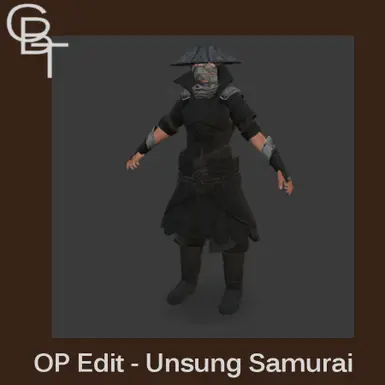 OP 编辑到无名武士铠甲