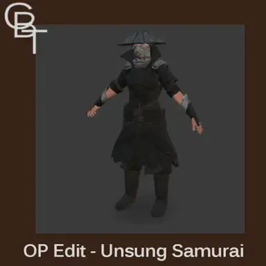 OP 编辑到无名武士铠甲