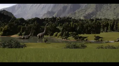我的侏罗纪公园重建地图着色器配置
