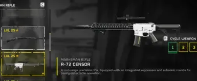 GFL Asteria的ST AR-15取代了R-72 CENSOR