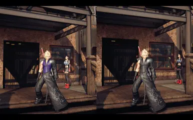 Cloud Fenrir Suit (Advent Children) Dissidia FFNT