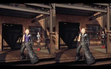 Cloud Fenrir Suit (Advent Children) Dissidia FFNT