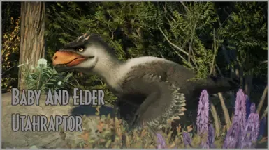 Baby and Elder Utahraptor - 新装饰品 - 公园管理者收藏包