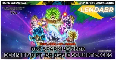 DBZ SPARKING ZERO 终极原声带 巴西葡萄牙语版