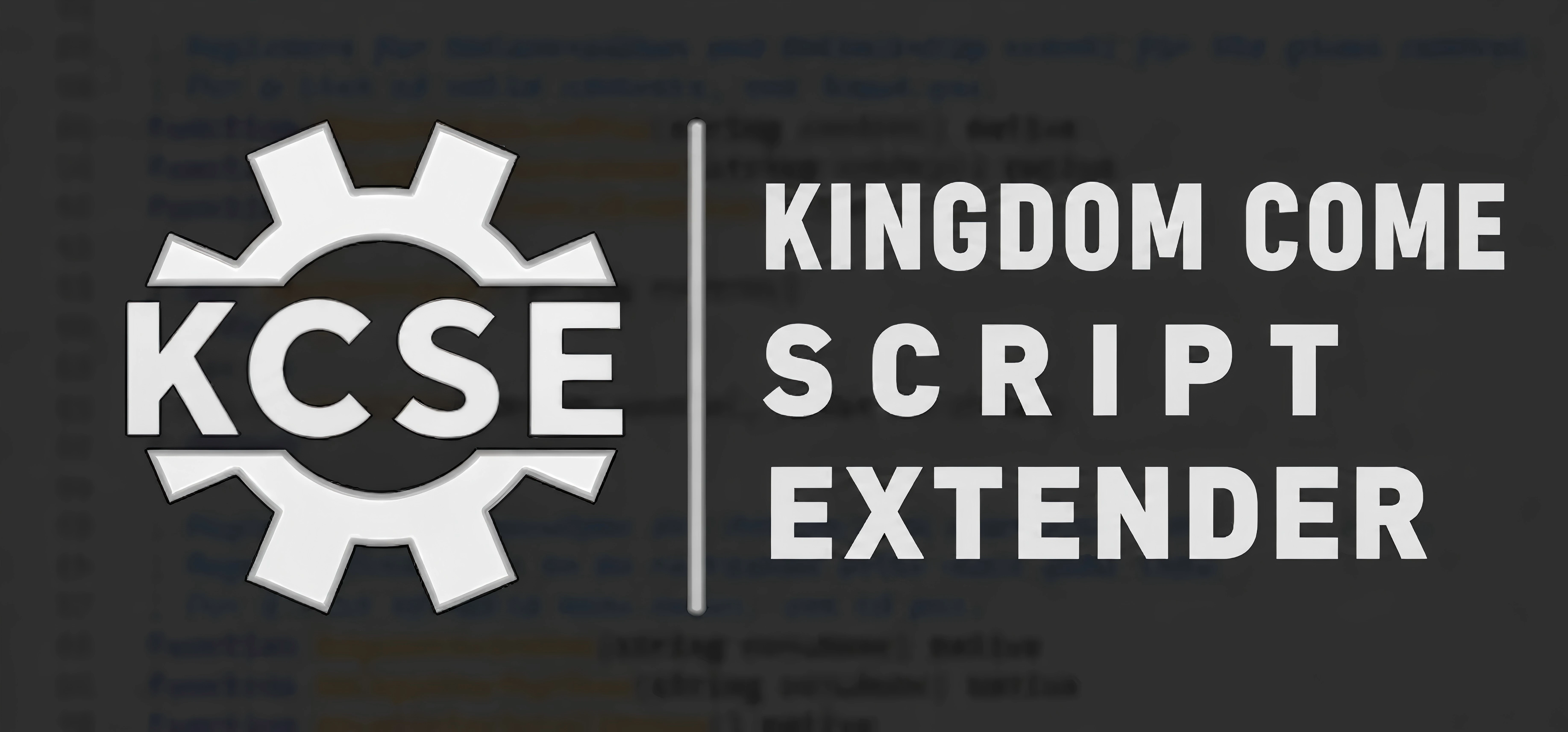 Kingdom Come Script Extender (KCSE)