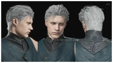 Vergil 凌乱休闲发型 1.1