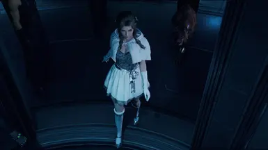 Aerith 的斗篷连衣裙