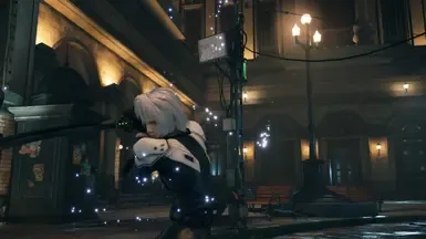 Cloud (Ever Crisis) 的年轻萨菲罗斯服装