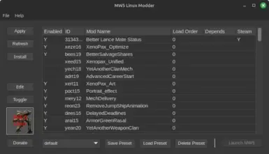 MW5 Linux 模组制作者