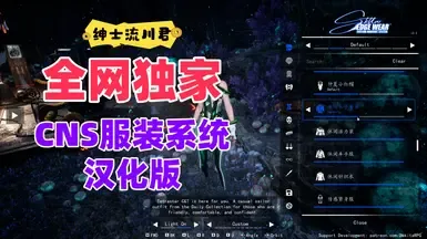 CNS 服装版本 中文汉化版