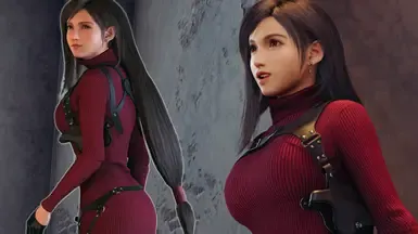 RE4 重制版 艾达·王服装 for 蒂法