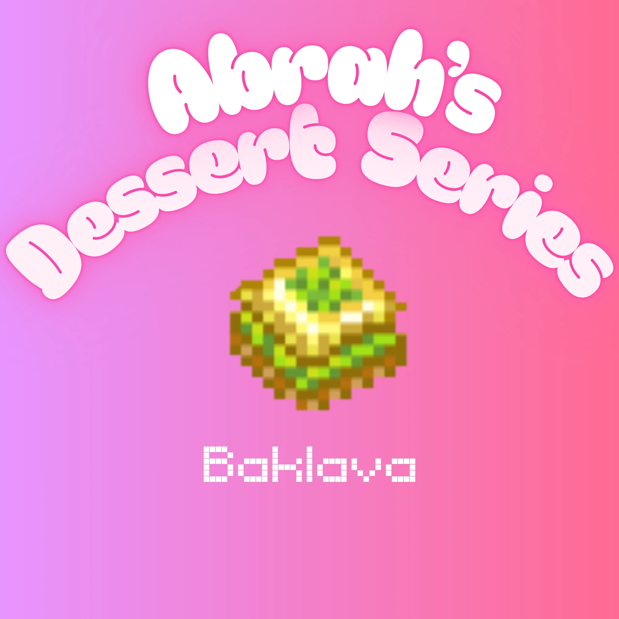 Baklava食谱