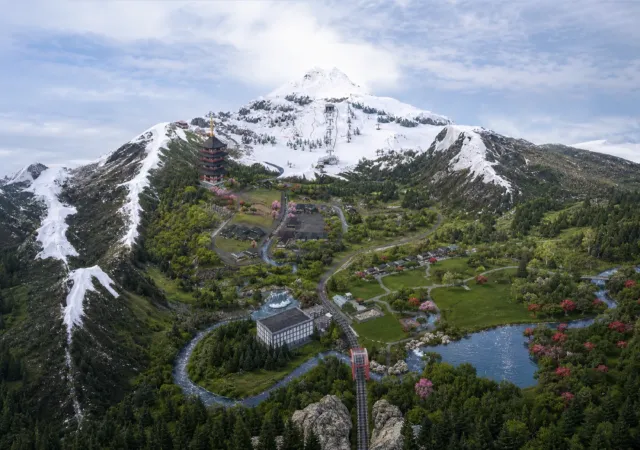 Mt. Komorebi 重新构想现实地图翻新