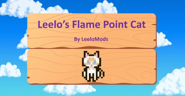 Leelo的火焰点猫