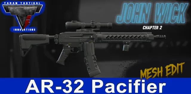 AR-32 安抚者 - TTI TR1 AR-15 约翰·威克2 网格修改