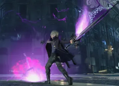 Alastor Over Red Queen 带有紫色特效