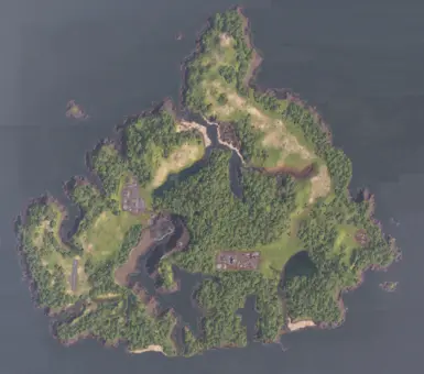 Isla Sorna 地图