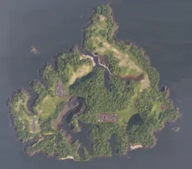 Isla Sorna 地图