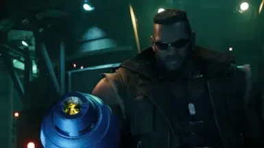 Mega Man Buster for Barret
