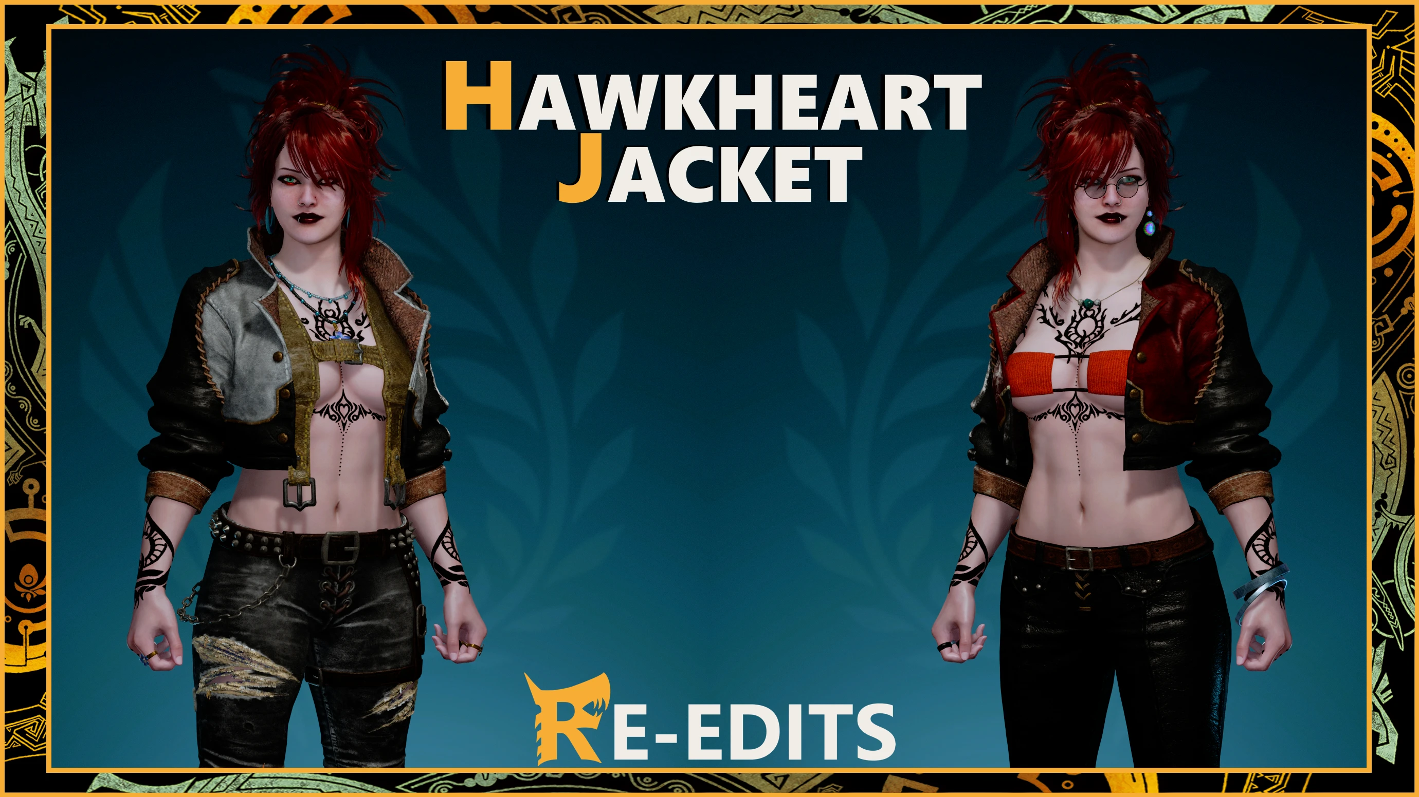 Hawkheart Jacket F - RE-Edits -