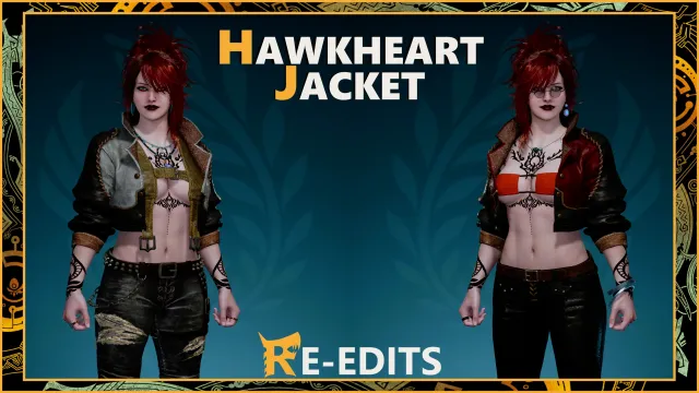 Hawkheart Jacket F - RE-Edits -