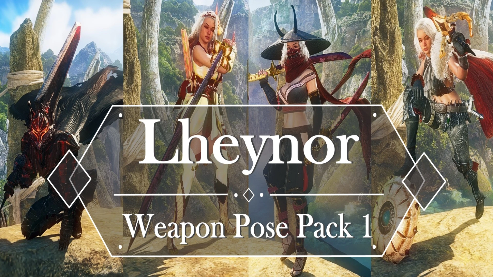 Lheynor - 武器姿势包 1