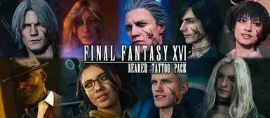 FFXVI 持有者烙印纹身包