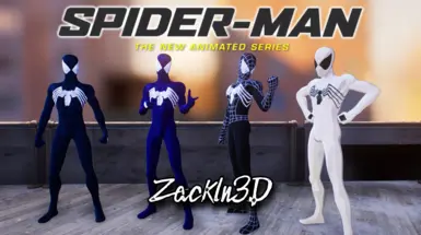 ZackIn3D 的共生体 MTV 新动画系列套装 (TNAS) 服装槽位