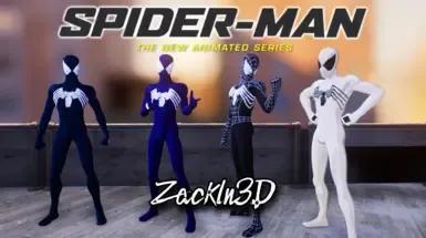 ZackIn3D 的共生体 MTV 新动画系列套装 (TNAS) 服装槽位