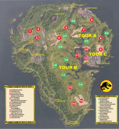 Isla Nublar 1993