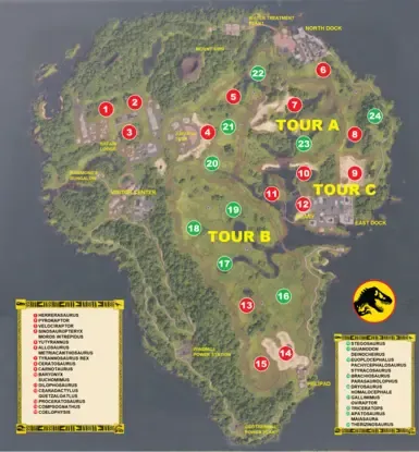 Isla Nublar 1993