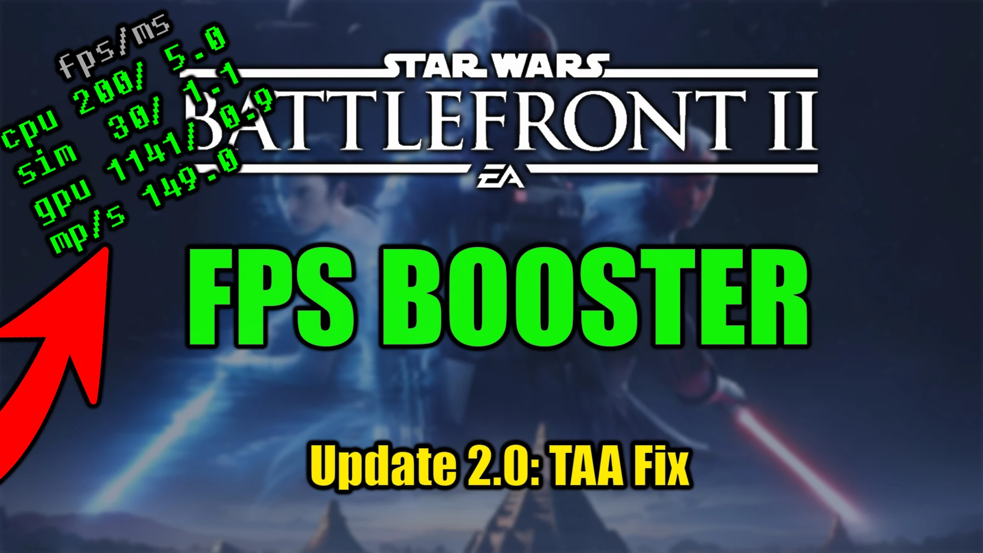 SWBF2 Extreme Initfs (帧率提升器)