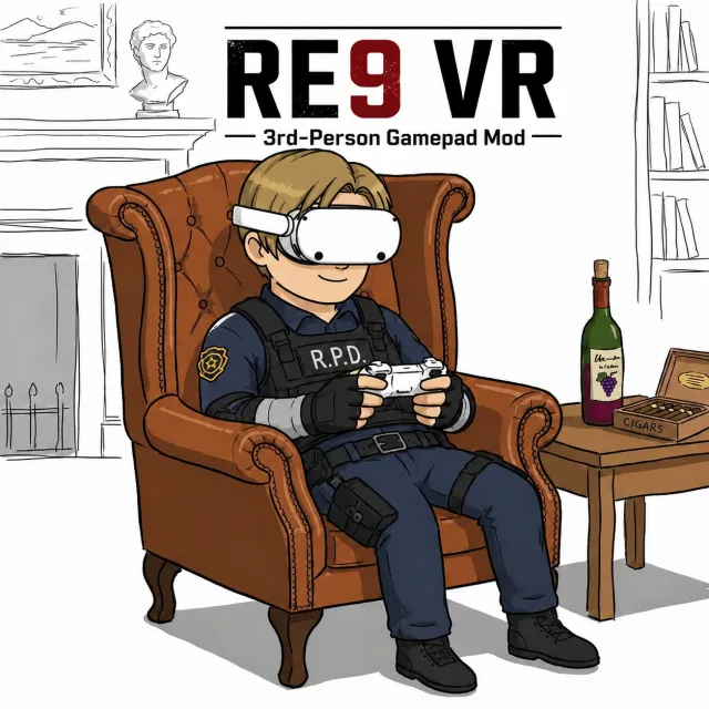 RE9 VR 第三人称手柄准心修复
