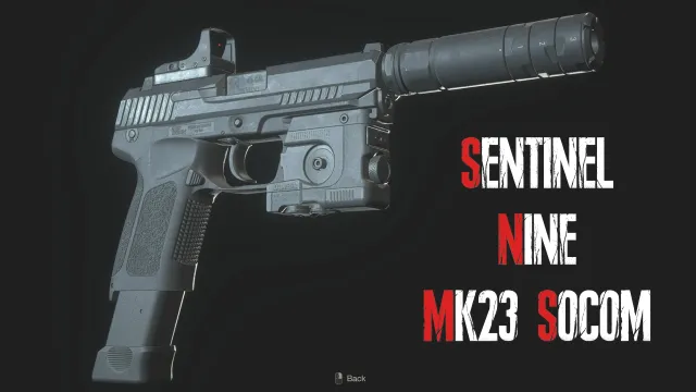 Sentinel Nine HK USP手枪激光红点瞄准镜《使命召唤》套装