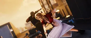 《FF7重制版》中的爱丽丝·盖恩斯巴勒