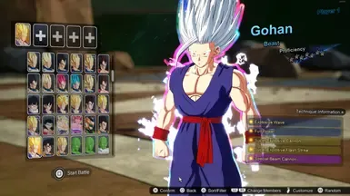 Gohan Beast - 各种服装