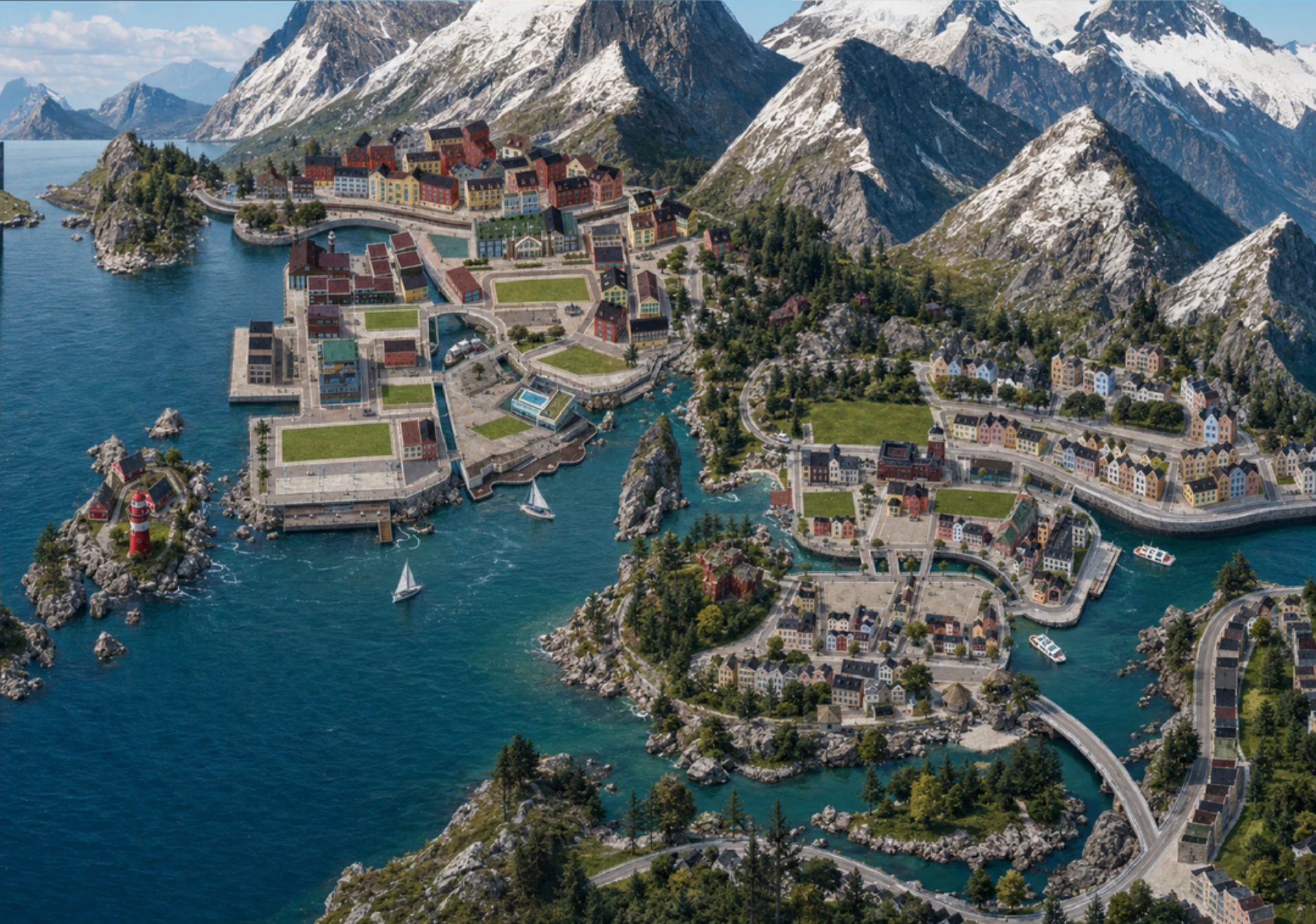 Nordhaven 重塑真实地图全面改造