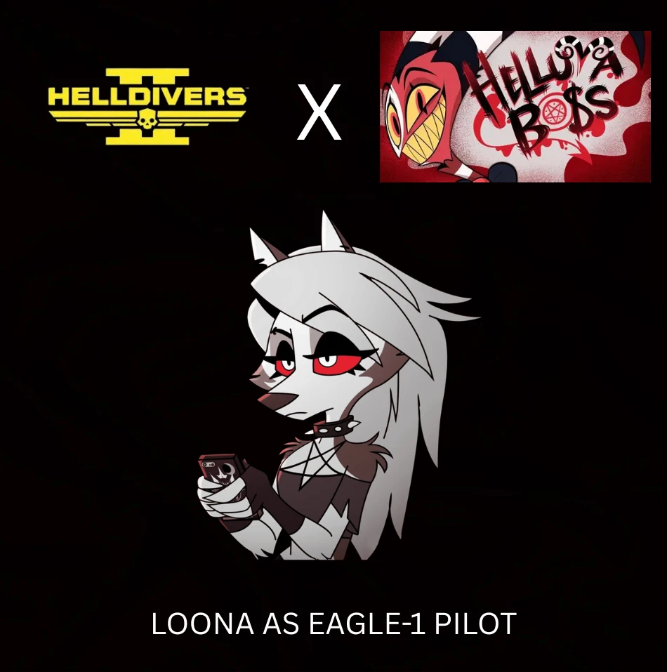 Helluva Boss Loona 扮演 Eagle-1