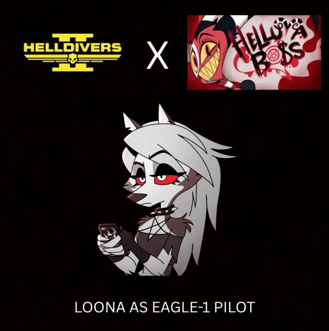 Helluva Boss Loona 扮演 Eagle-1
