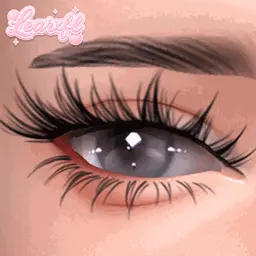 Learxfl咖啡厅 3D睫毛娃娃
