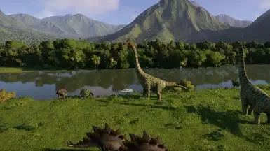 jurassic park cerato para spino brachiosaurus reskin pack
